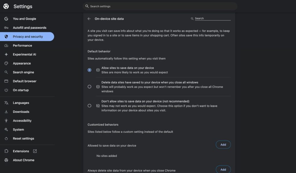 allow-to-save-data-chrome